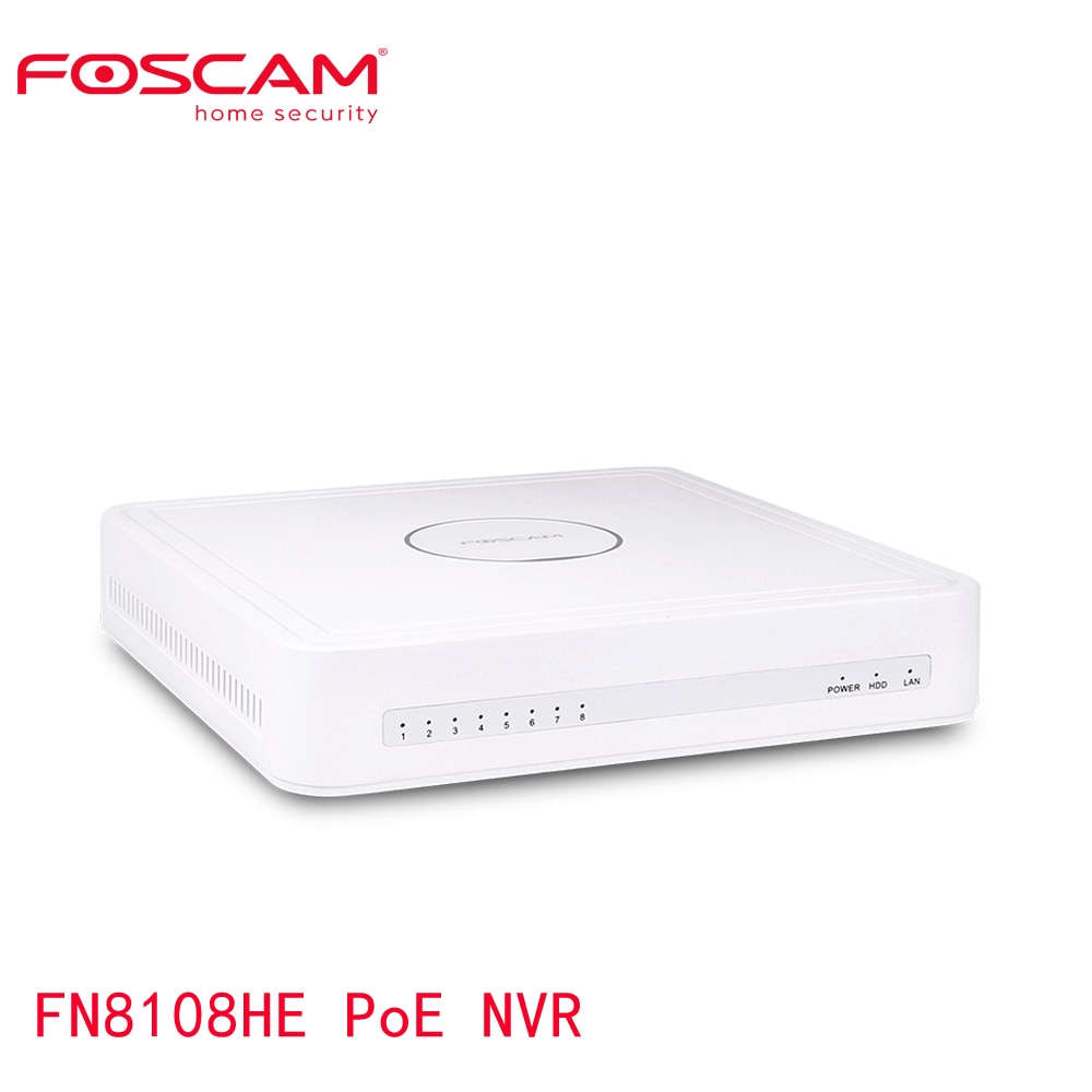 Foscam-FN8108HE 8 ä 5MP PoE NVR Ʈũ  ..